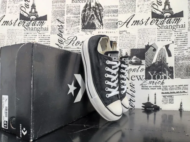 Tênis Converse All Star Plataforma Tam 37 Cód 4259 Usado/Original
