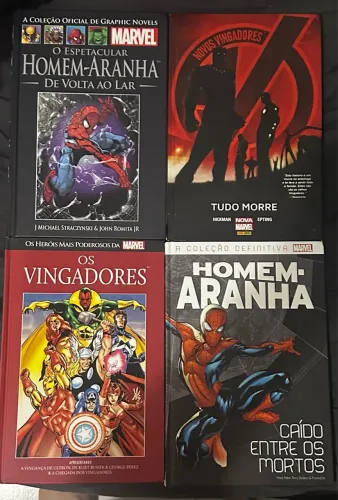 Coleção de HQs Marvel - Homem-Aranha e Vingadores