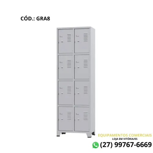 Armário Roupeiro 8 Portas - Amapá