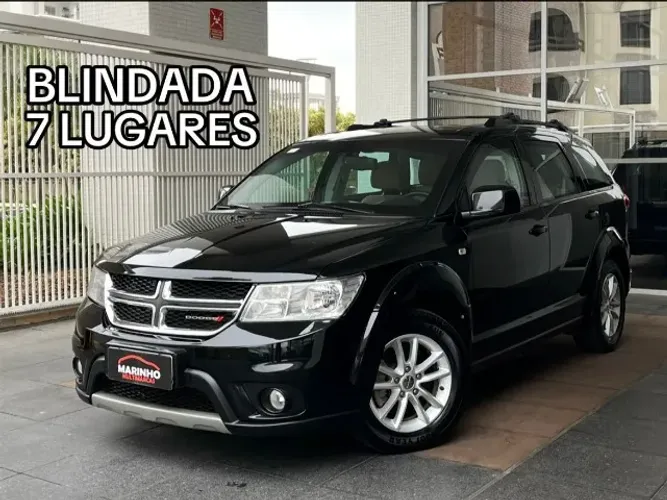 Dodge Journey Blindada 7 Lugares Baixa Km Bom Estado