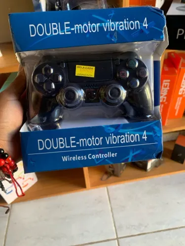Controle DualShock 4 Wireless - Double Motor Vibration
