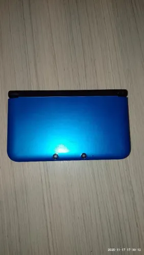 Nintendo 3DS XL Azul + Case + Fonte Original + 2 Jogos