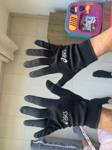 Kit corrida invernal: luvas e lenço