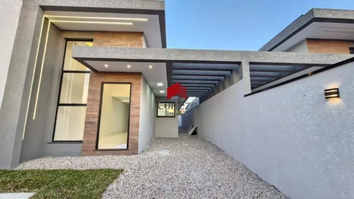 Casa com 87m² 3 quartos, à venda, no bairro Costeira em São José dos Pinhais