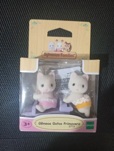 sylvanian familly gêmeos gatos. Original! 60,00