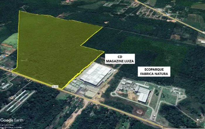 TERRENO A VENDA 1.650.000m² EM BENEVIDES-PA