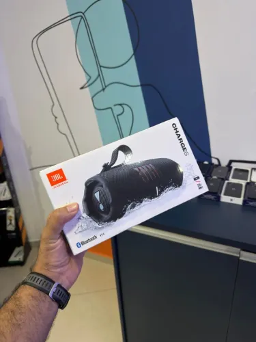 Lançamento: Caixa de Som JBL CHARGE 6 Bluetooth Preto - R$ 1.150,00 | Novo | Loja Fisica
