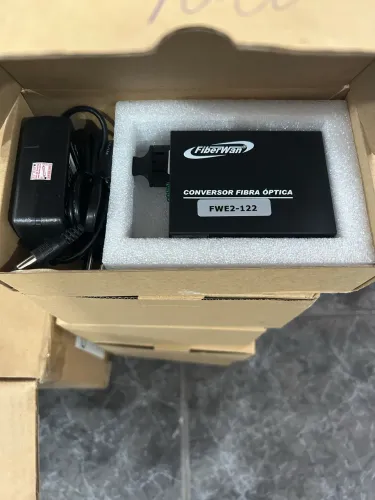6 Conversor de mídia Fiber WanFWE2-122