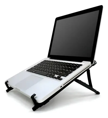 Suporte Notebook Portátil Ergonômico Regulável Nr17 Reliza Preto