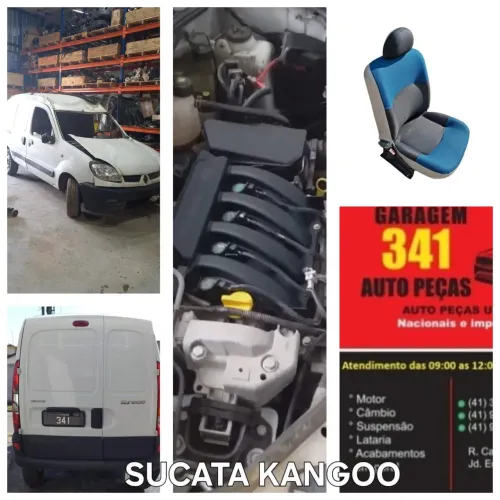 Peças usadas Renault kangoo