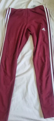 Legging Adidas Feminina Vermelha - Tamanho p