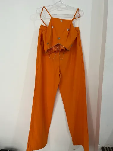 Conjunto Cropped e Calça TAM M