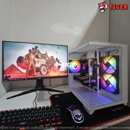 PC Gamer Novo Completo - Core i5 10400F + RTX3060 + DDR4 16GB + NVMe 512GB