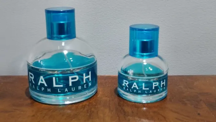 Frascos VAZIOS perfume RALPH de Ralph Lauren 100 ml e 30 ml