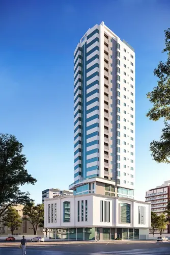 APTO NOVO ESQUINA AV BRASIL 4 suítes, 5 bwv, 3 vagas, no centro de BC pronto para VC.
