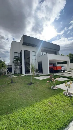 Casa no Lagune ville alto padrão com fachada Premium 