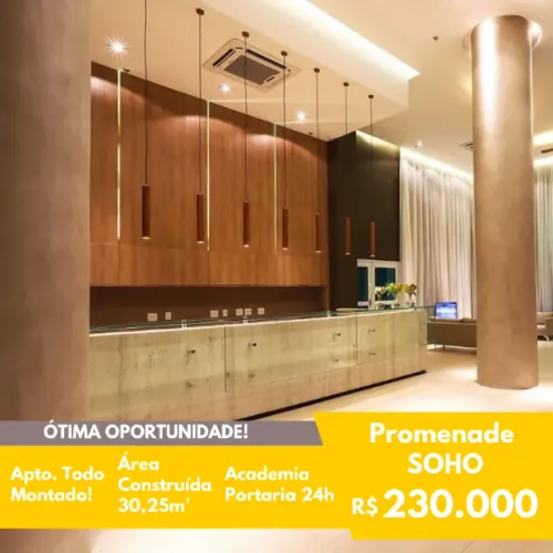 FIT - Apart Hotel - Promenade SOHO - 30,25M² - Academia