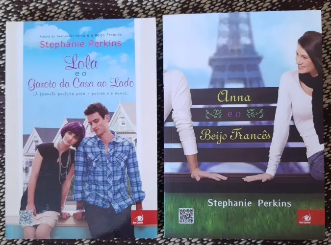 Livros Stephanie Perkins: Lola e o Garoto da Casa ao Lado + Anna e o Beijo Francês