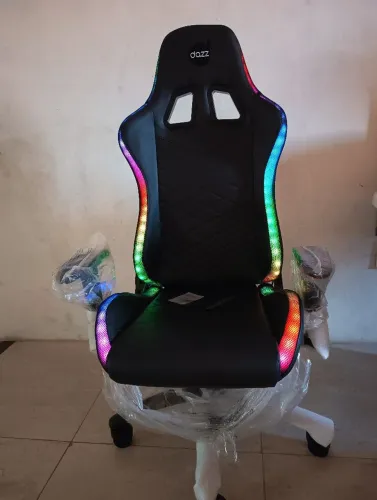 Cadeira gamer dazz com led