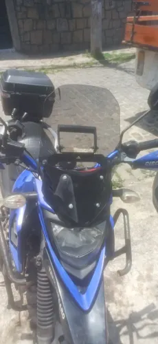 Vendo bolha + ferro suporte pra gps ou multimidia XTZ Lander ou crosser