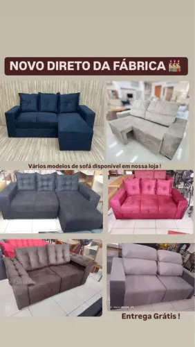 Sofá na promoção do dia ! Entrega imediata