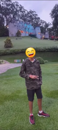 Casaco camuflado 16 anos