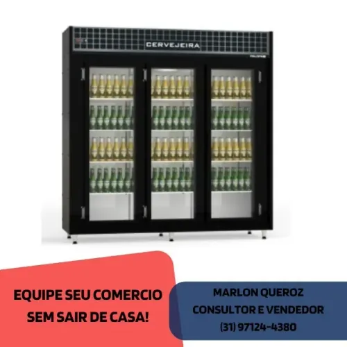 Cervejeira Auto Serviço 3 Portas PoloFrio 220v
