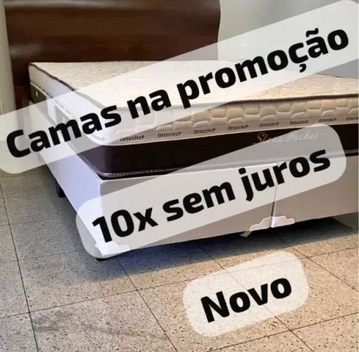Cama box suporte queen