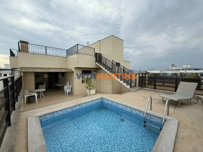 Cobertura para aluguel fixo com 4 quartos (2 suítes) por R$4.000,00 + TAXAS no Braga em Ca