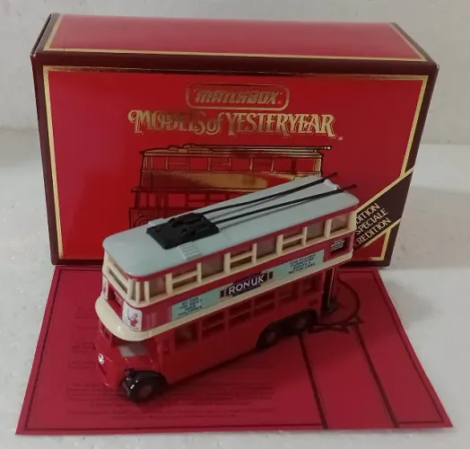 Matchbox Yesteryear - Diddler Trolley Bus Y-10