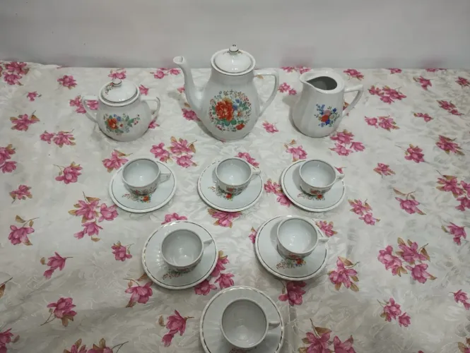 Jogo de cafe antigo de porcelana