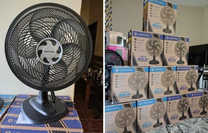 Ventilador Ventisol 40 cm motor turbo  (( Novo lacrado )) Imperdível.