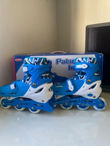 Patins Infantil In-line Ajustável