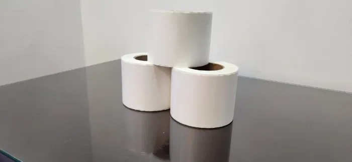 ETIQUETAS COUCHÊ 100x80mm - ROLO COM 1000 ETIQUETAS