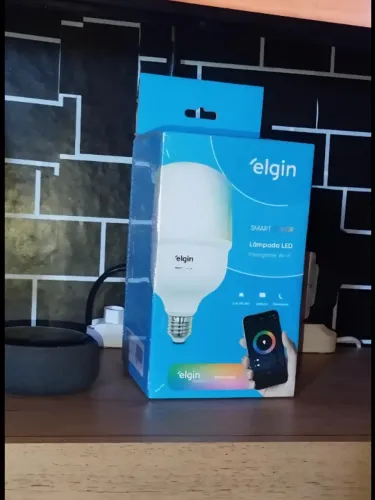 Lâmpada Inteligente Elgin 30W RGB