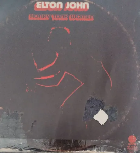 Disco de vinil Elton John Honk Tonk women