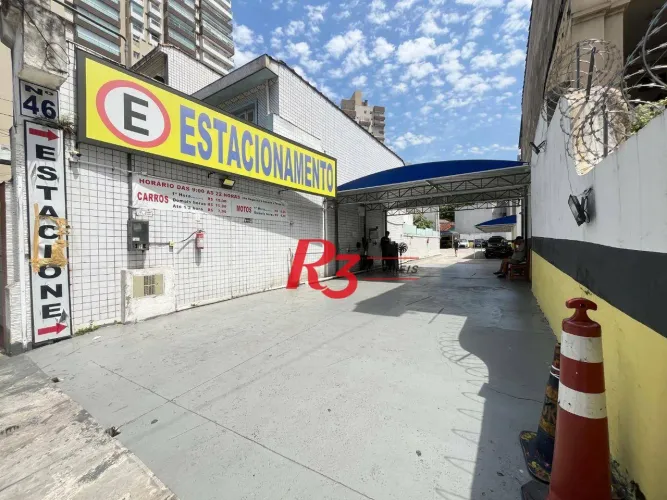 Terreno à venda, 460 m² por R$ 4.500.000,00 - Gonzaga - Santos/SP