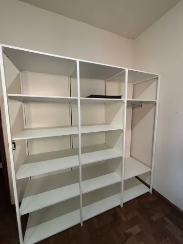 Armário em metalon e MDF 1,82x1,87x0,50