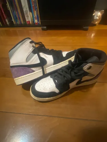 Air Jordan 1 Mid SE Union Purple ORIGINAL