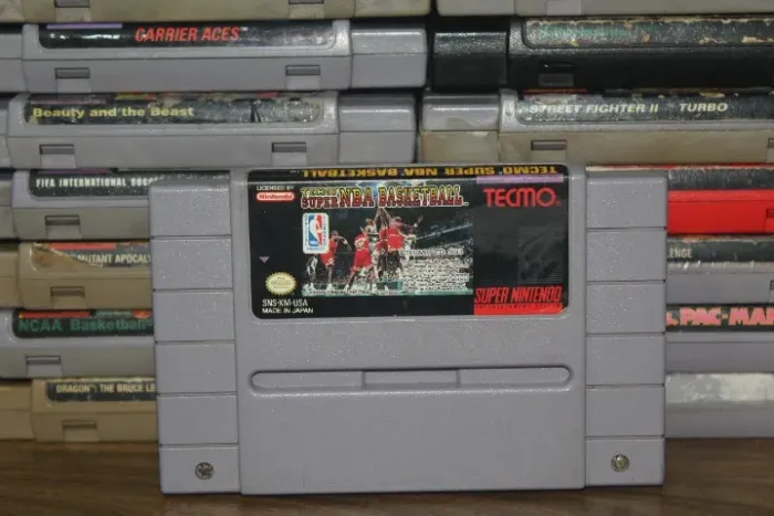 Tecmo Super NBA Basketball (SNES) (ORIGINAL)