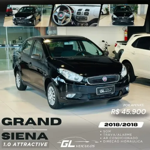 Fiat Grand Siena Attractive 1.0 Flex 8V 4P 2018