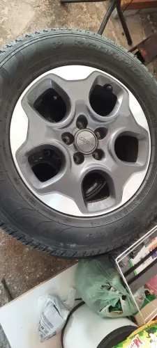 Rodas aro 16 Renegade jeep Toro 5x110 com pneus 