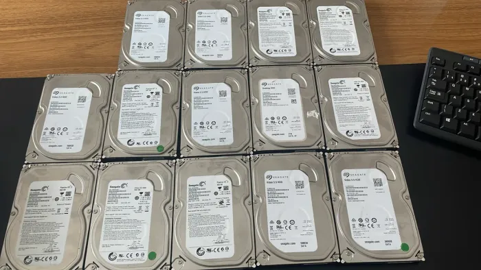 Hds 500gb formatados e funcionando