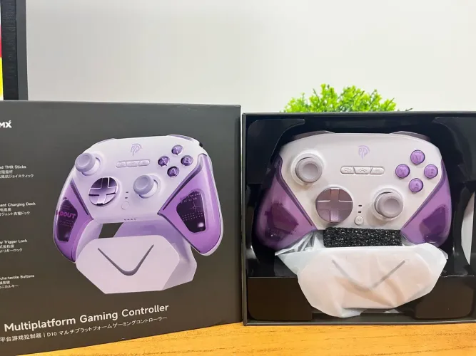 Controle Sem Fio com Dock - TMR Sticks | RGB | Multiplataforma EasySMX D10