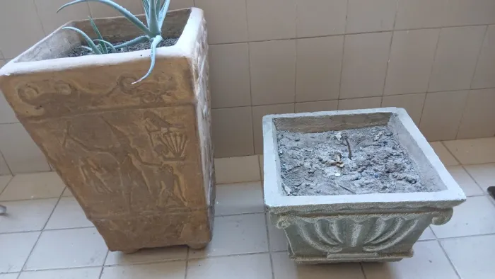 Vasos para Plantas de Cimento Decorativos