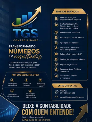 Contabilidade para Empresas | Abertura de CNPJ | Aracaju