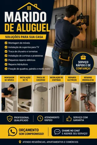 ? Marido de Aluguel | Montagem e Reparos Residenciais