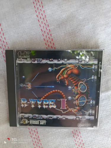 Hucard japonês - Nec Pc Engine TurboGrafx - Game ou jogo - R-Type I - CIB - Vintage