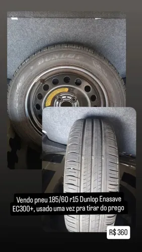 Pneu Dunlop Enasave EC300+ 185/60 R15