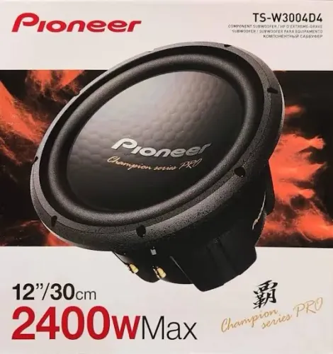 Subwoofer Pioneer 3004d4 800rms